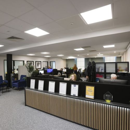 Updated office spaces